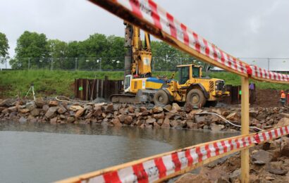 V Pardubicích se začal stavět nejdelší silniční lanový most v Česku. Hlavní pylon bude vysoký jako Petřínská rozhledna.