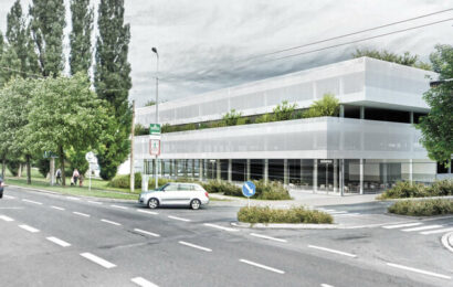 Parkovacímu domu v Pardubicích u stadionu dali zastupitelé zelenou