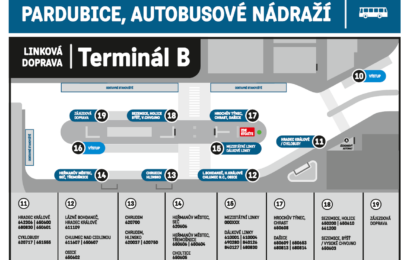 Otevření nového autobusové nádraží v Pardubicích klepe na dveře. Od neděle bude přestěhováno