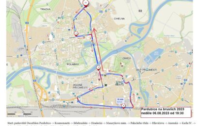 Chystejte kolečka. Pardubice opět na bruslích
