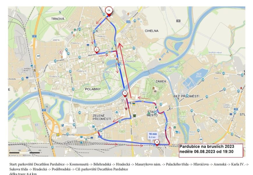 Chystejte kolečka. Pardubice opět na bruslích