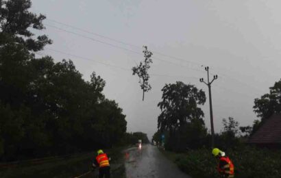 Hasiči zasahovali na mnoha místech Pardubického kraje