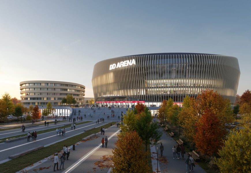 Nová hokejová aréna v Pardubicích dostala zelenou. Zastupitelé odhlasovali změnu územního plánu