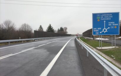 Předvánoční dárek pro řidiče. Odpoledne se otevřel obchvat Svitav