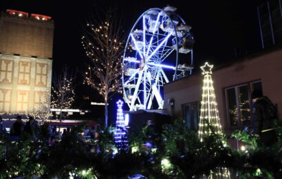 Adventní trhy v Pardubicích zvou na vyhlídkové kolo, živý betlém a vánoční atmosféru