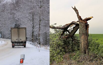 Varování meteorologů se naplnilo. Česko zasáhl silný vítr. Hasiči v Pardubickém kraji mají desítky výjezdů