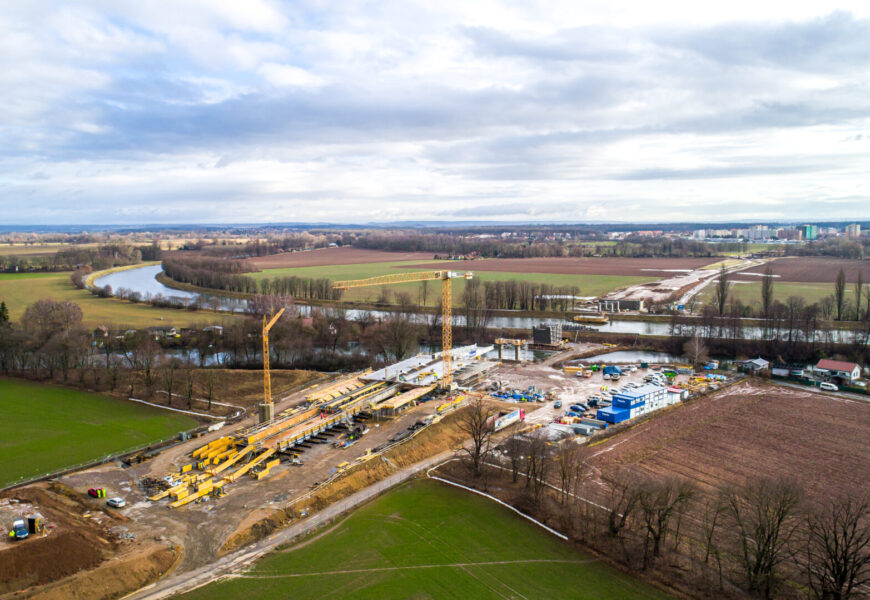 Podívejte se jak pokračují práce na severovýchodním obchvatu Pardubic