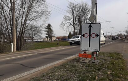 Na řidiče v Pardubicích čeká od neděle omezení. Částečná uzavírka kruháku v Trnové, neprojede ani MHD