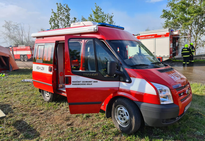 Pardubičtí hasiči dostanou nový velitelsko-spojový automobil