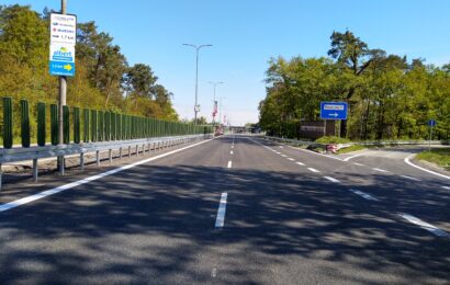 V noci se řidičům otevřela první polovina čtyřpruhu v Pardubicích