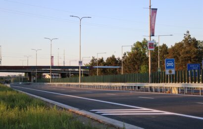 Řidičům v Pardubicích se zprovoznil čtyřpruh v obou směrech. Oprava silnice I/37 finišuje