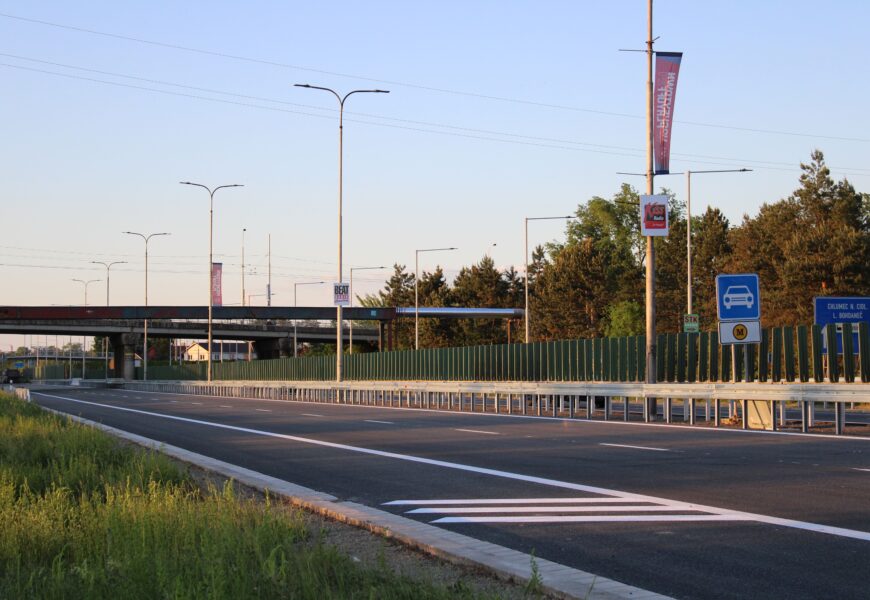 Řidičům v Pardubicích se zprovoznil čtyřpruh v obou směrech. Oprava silnice I/37 finišuje