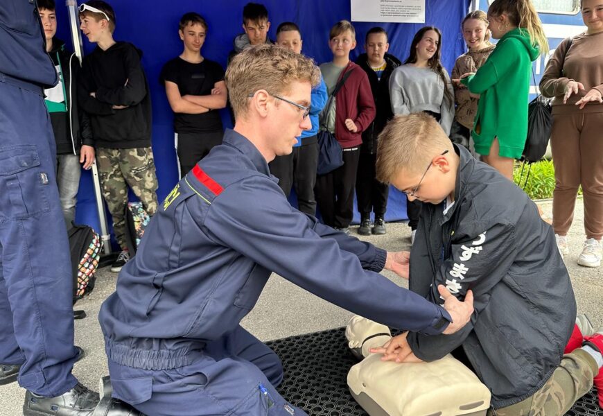 Preventivní vlak opět vyráží. Zastaví se i v Pardubicích