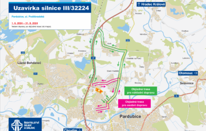 Od 1. června se uzavře část Poděbradské. Řidiči budou muset po objížďkách až do září