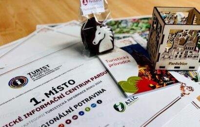 Pardubické infocentrum zabodovalo v soutěži Turistpropag 2024 Pardubické infocentrum zabodovalo v soutěži Turistpropag 2024