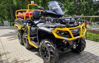 Horská služba v Pardubickém kraji má novou multifunkční šestikolku