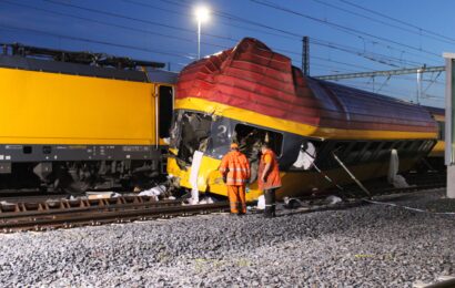 Trať v Pardubicích byla a je zabezpečena