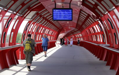 Novou lávku v Pardubicích čeká reklamace. V budoucnu se převede na město Novou lávku v Pardubicích čeká reklamace. V budoucnu se převede na město