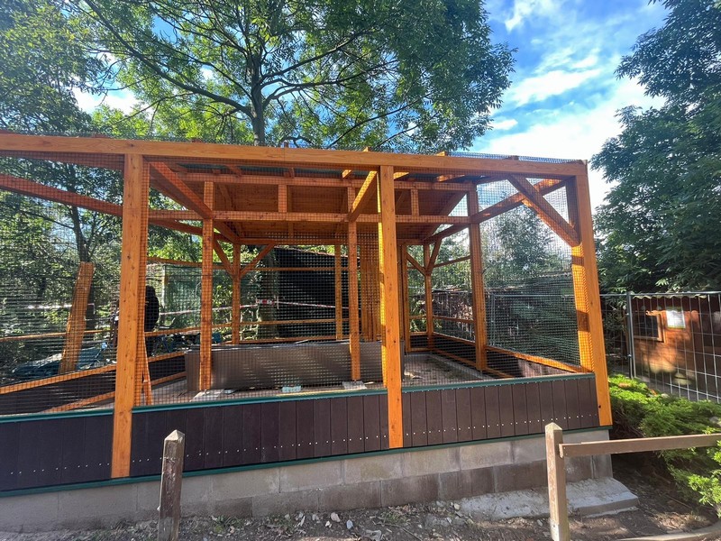 Záchranná stanice Pasíčka na Chrudimsku bude mít nejmodernější voliéry v republice