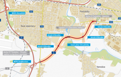 Jihovýchodní obchvat Pardubic o krok blíže. ŘSD jednalo s městem přípravu realizace