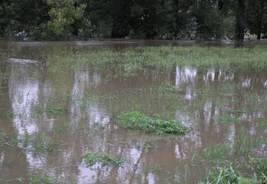 Chrudimka v Nemošicích je na třetím stupni, ale zatím stabilní