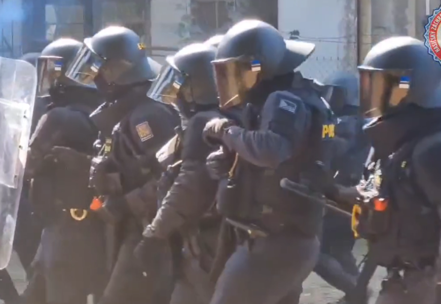 V bývalých kasárnách T.G. Masaryka cvičily složky IZS