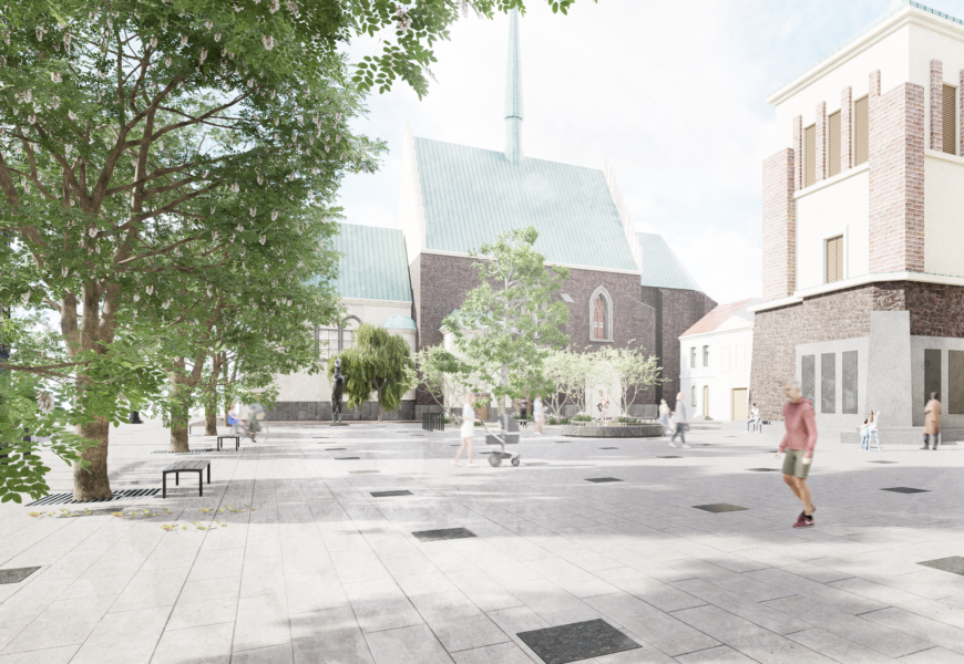 VIDEO: Náměstí Republiky v Pardubicích se dočká revitalizace. Přibude více zeleně i vyšší bezpečnost pro chodce a cyklisty