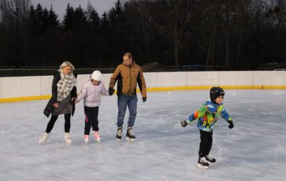 Veřejné bruslení na závodišti v Pardubicích končí 21. února. Kluziště bylo v provozu padesát dnů