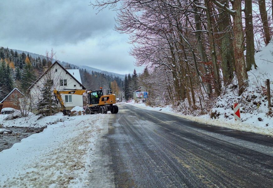 Na jaře začnou opravy povodněmi poničené silnice v Dolní Moravě
