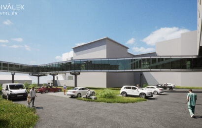 Stavba spojovacího koridoru v Pardubické nemocnici by měla začít v březnu