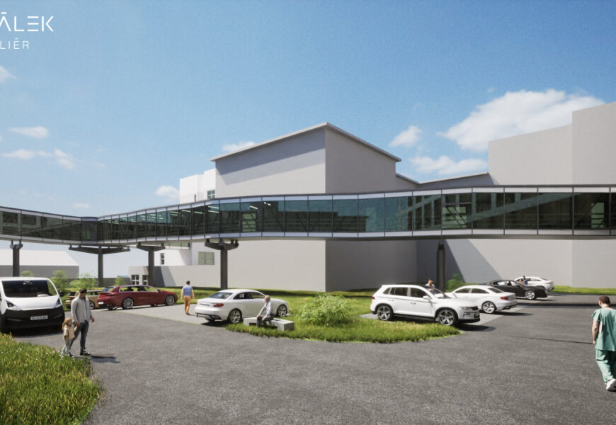 Stavba spojovacího koridoru v Pardubické nemocnici by měla začít v březnu