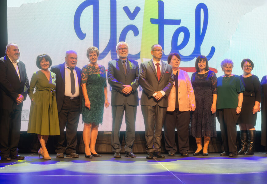 Inspirativní pedagogové z Pardubického kraje převzali ocenění