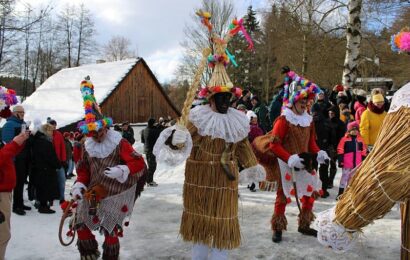 VIDEO: Masopustní programy v Národním muzeu v přírodě začínají na Veselém Kopci