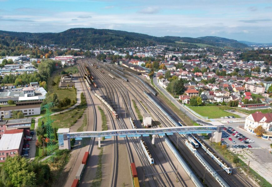 Začíná modernizace železničního uzlu v České Třebové. Vlaky tu zrychlí a budou tišší