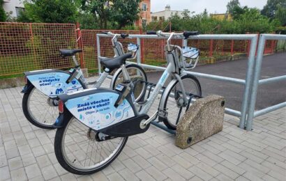 Lidé v České a Moravské Třebové mohou využívat sdílená kola 15 minut zdarma