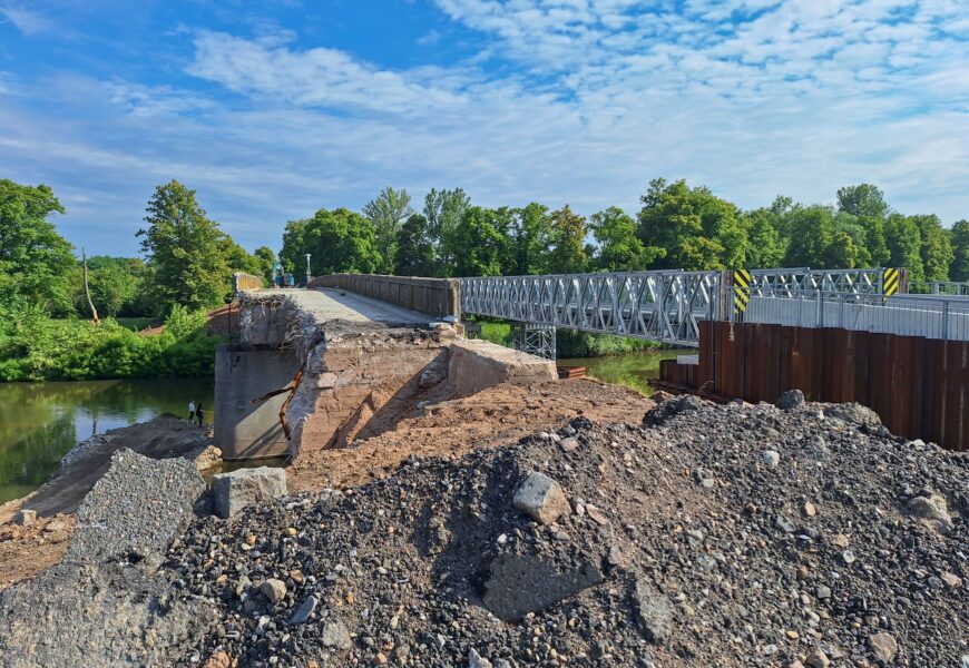 Státní fond dopravní infrastruktury přidá peníze na most v Řečanech. Zaplatí polovinu
