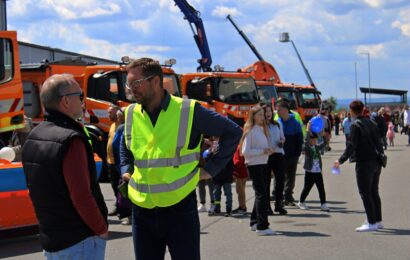 VIDEO: Den otevřených dveří odhalil prostory Střediska správy a údržby dálnic v Městci