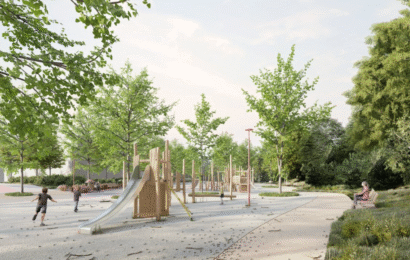 Nový park na Cihelně bude atraktivním místem pro všechny generace