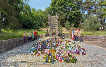 Na Zámečku si připomněli výročí poprav a 80 let od konce druhé světové války