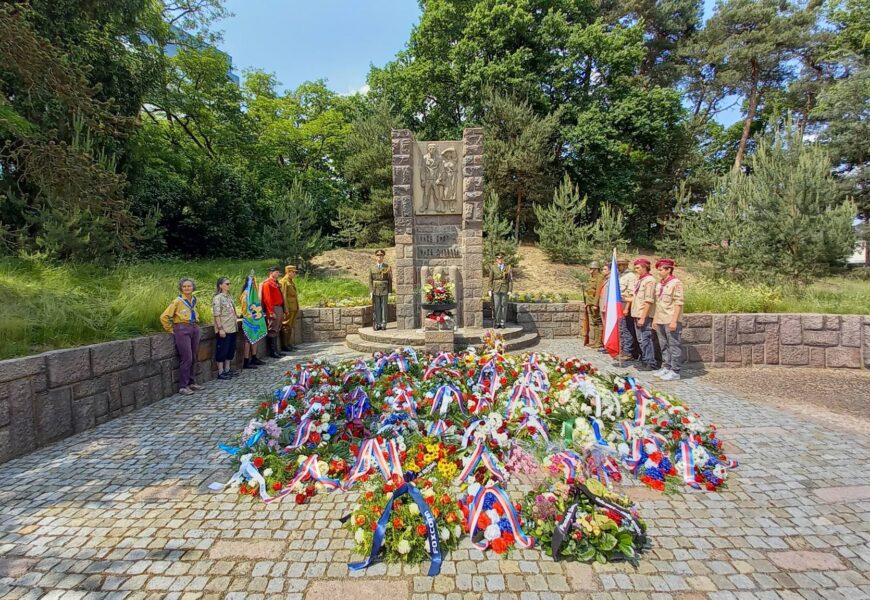 Na Zámečku si připomněli výročí poprav a 80 let od konce druhé světové války