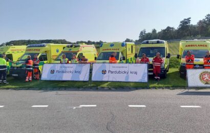 Vysoké Mýto opět hostilo nejlepší řidiče záchranek