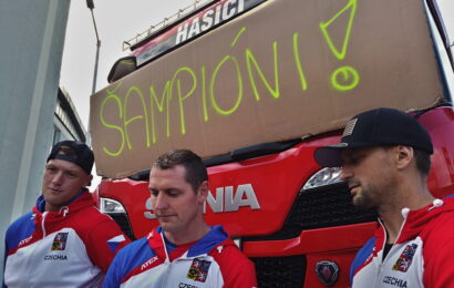 VIDEO: Šampioni přivezli zlato. Pardubičtí hasiči zazářili na Světových policejních a hasičských hrách