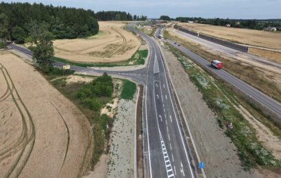 Silničáři dnes zprovozní nadjezd přes budoucí D35 u Gajera