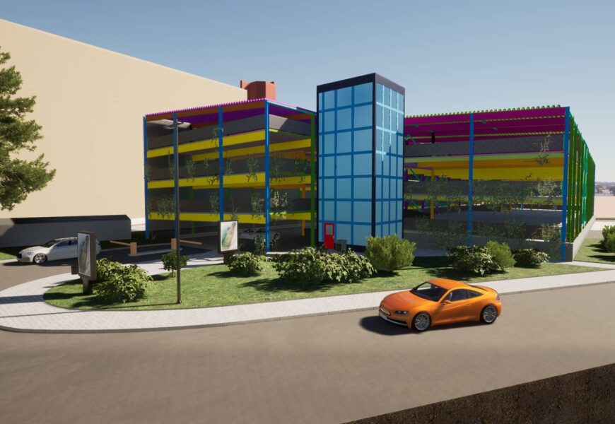 Kraj schválil investici do parkovacího domu v Pardubické nemocnici. Poskytne 255 parkovacích míst