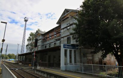 VIDEO: Budova nádraží v Hlinsku prochází komplexní rekonstrukcí