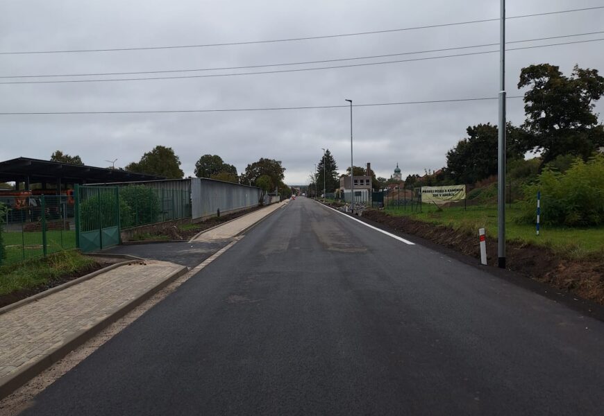 Průtah Holic je po rekonstrukci opět otevřen