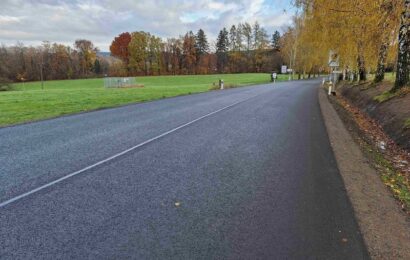 Silnice vedoucí z Lanšperka do Dolní Dobrouče čeká modernizace, kterou chystá Pardubický kraj