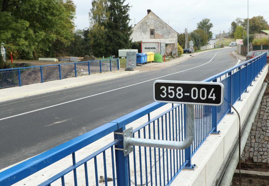 Most v Podlažicích je po rekonstrukci opět v provozu