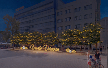 Pardubice letos rozzáří ještě více světel – město rozšířilo vánoční výzdobu