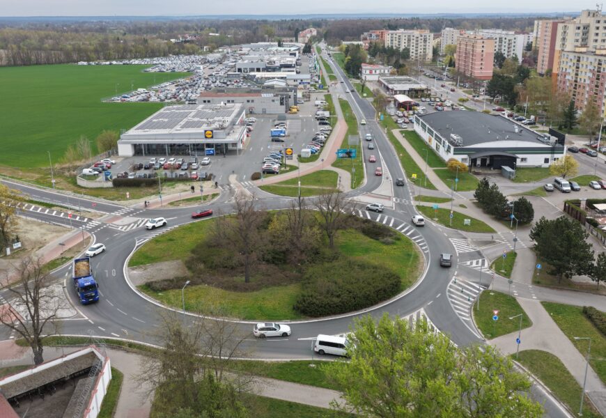 V Pardubicích se řidičům zprovoznila opravovaná část silnice I/36 na Dubině